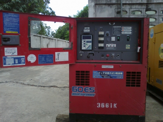 ขายด่วน เครื่องปั่นไฟสภาพดี มือสองจากญี่ปุ่น พร้อมใช้งาน (เดิมๆ)