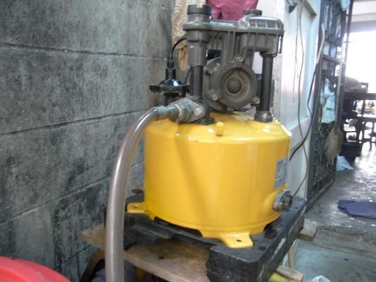 ขายปั้มน้ำ Mitsubishi 150W สภาพสวยพร้อมใช้ รับประกันคุณภาพ ดูประวัติการขายผมได้ครับ