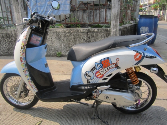 ขายด่วน สกูปี้ไอ ปี55รถปีเดียวเครื่องดีเดิมๆชุดโอนพร้อม