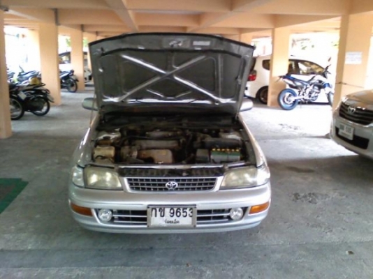 TOYOTA CORONA 2.0 GLi MT ปี 94 รถบ้านเดิมบางดีทั้งคันไม่มีเคยมีอุบัติเหตูหนักเลย เจ้าของใช้รักษามากครับ ติดตั้งแก๊ส LPG ลงเล่มครบถูกต้องประหยัดมาก ภายในเก๋งสะอาด แอร์เย็น เบาะหนัง กระจกไฟฟ้า พวงมาลัยเพาเวอร์ ช่วงล่างยางสภาพดีพร้อมใช้งาน ทะเบียนภาษีครบพร้อ TOYOTA CORONA 2.0 GLi MT ปี 94 รถบ้านเดิมบางดีทั้งคันไม่มีเคยมีอุบัติเหตูหนักเลย เจ้าของใช้รักษามากครับ ติดตั้งแก๊ส LPG ลงเล่มครบถูกต้องประหยัดมาก ภายในเก๋งสะอาด แอร์เย็น เบาะหนัง กระจกไฟฟ้า พวงมาลัยเพาเวอร์ ช่วงล่างยางสภาพดีพร้อมใช้งาน ทะเบียนภาษีครบพร้อ