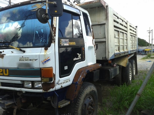 รถอิซูซุ 10 ล้อดั๊ม 210 แรงม้า ( หัวขาว ) สนใจติดต่อ 081 - 6079515 รถอิซูซุ 10 ล้อดั๊ม 210 แรงม้า ( หัวขาว ) สนใจติดต่อ 081 - 6079515