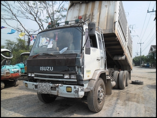 สิบล้อร๊อคกี้ 175 เพลาเดียว ดั้มเกษตร