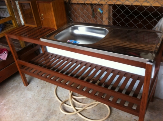 เรือไม้สักแท้พร้อมหางยาว