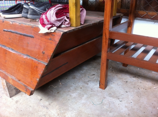 เรือไม้สักแท้พร้อมหางยาว