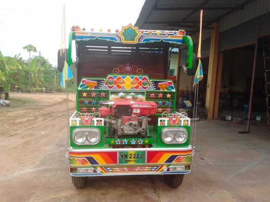 ขายรถอีแต๋นช่วงล่างรุ่นใหญ่ต่อใหม่ พร้อมทะเบียน คัชซีหน้า 5 มีสโล