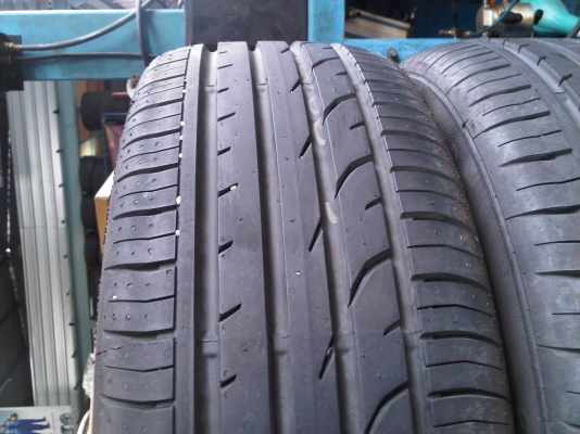 ขายยางป้ายแดง205-55-16 4712 CONTINENTALติดเชฟโซนิคมา ถูกๆ