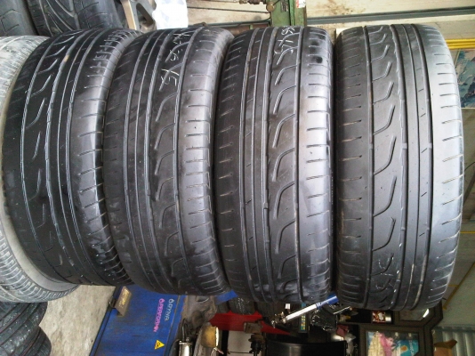 ขายยางซิ่ง BRIDGESTONE POTENZA RE001 195-55-15 1ชุด