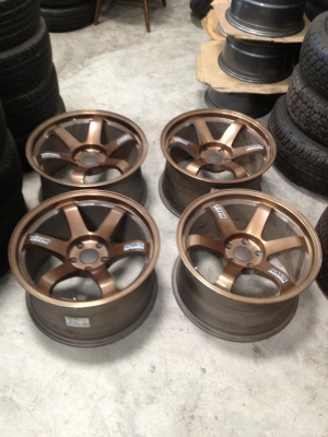 ขายล้อTE37 ขอบ18 กว้าง10 4วง งานROTA ไหม่กริ๊บ ขายถูกๆ