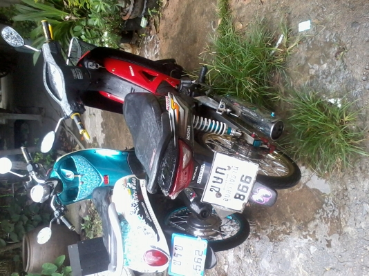 ขายรถ wave 100s ดำแดง