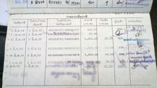 ขายทะเบียนรถกระบะ FORD ปี 1998