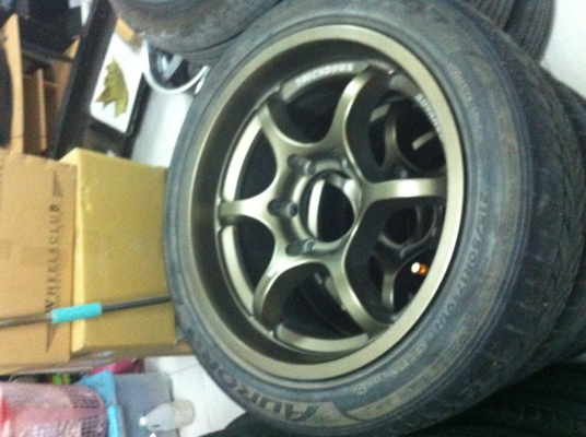 ขายแม็ก RG-D ทั้งชุด ขอบ17   พร้อมยาง   9500