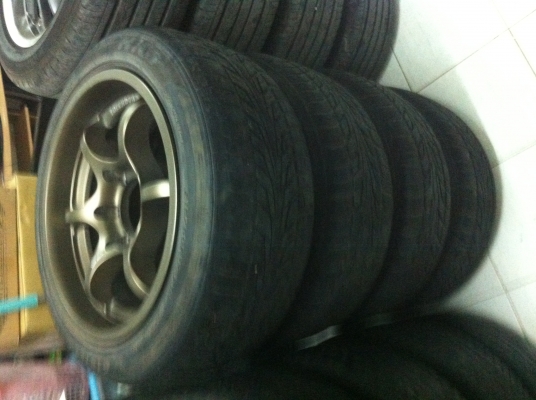 ขายแม็ก RG-D ทั้งชุด ขอบ17   พร้อมยาง   9500