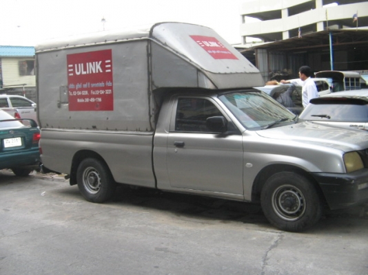 รถกระบะ มิตซูบิชิ สตราด้า ปี 2003 มีหลังคา เครื่อง 2.5 ติดแก็ส NGV ราคา 168,000