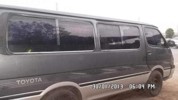 TOYOTA, HIACE เครื่อง2J ติดเเก๊สLPG