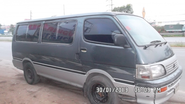TOYOTA, HIACE เครื่อง2J ติดเเก๊สLPG