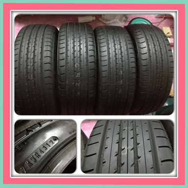 ขายยางป้ายแดงปี12 ขอบ16 Dunlop 195-45-16 4 เส้น ราคา 9900 บาท ถูกมากๆๆ
