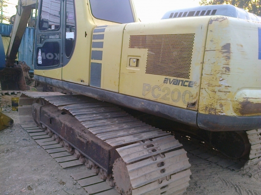 แบคโฮPC200-6 ซีเรียลสูง 9xxxx เล่มพร้อม(มี2คัน)