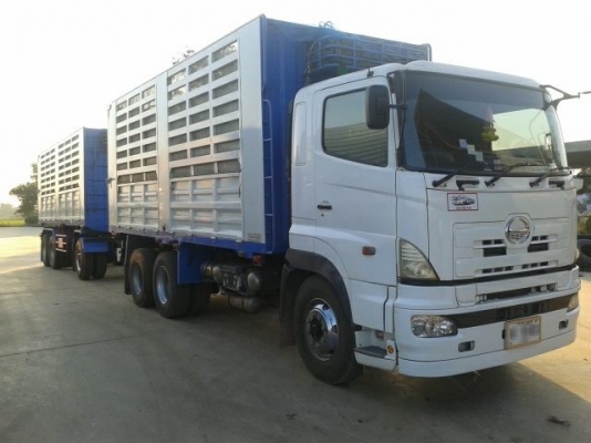 ขาย HINOซีรี700พ่วงแม่ลูกดั๊มเหล็กคอกเกษตร สภาพสวยพร้อมใช้ ติดต่อได้ที่คุณ อ๊อฟ พิจิตร 086-737-9991