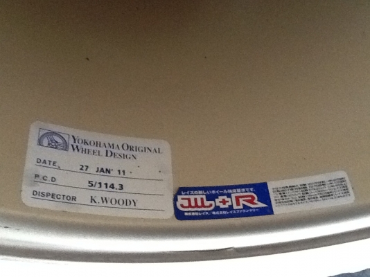 ขายแม็ก RG2 ขอบ18 5รู114 หน้า8.5 หลัง9.5