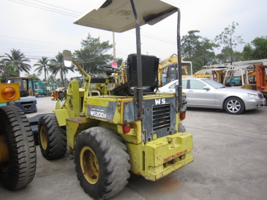 ขาย รถตักเล็ก MITSUBISHI รุ่น WS200L มือสองญี่ปุ่น