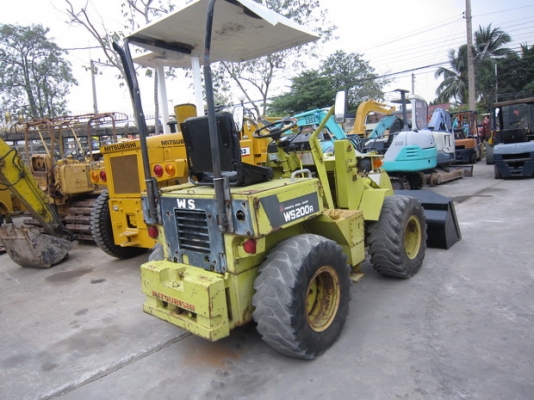 ขาย รถตักเล็ก MITSUBISHI รุ่น WS200L มือสองญี่ปุ่น