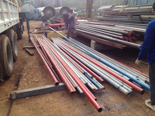 ขายท่อ 1" 1.5" 2" 2.5" 6" ยาว 6 เมตร หนา 3-8 มิล สภาพใหม่ ขายท่อ 1" 1.5" 2" 2.5" 6" ยาว 6 เมตร หนา 3-8 มิล สภาพใหม่