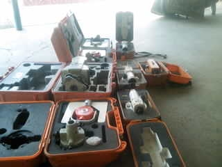 ขายกล้องเซอร์เวน์ยิงเส้นดิจิตรอน ชุดใหญ่ ยี้ห้อ.SOKKIA รุ่น.601 มีครบชุด