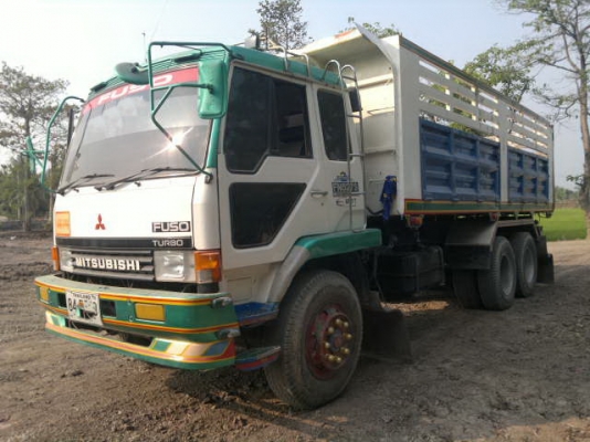 ขายรถ 10 ล้อ 2 เพลา กระบะเหล็กดั้มดิน MITSUBISHI MMTFN  527EVC 6D16 ยูโรวัน ปี.46 มี ระบบลำโพงลากลูก สวยจัด สนใจจองด่วน