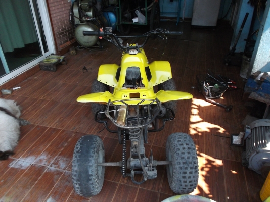 ATV 90cc ใช้งานได้ปกติ เครื่องติดขี่ได้ เกียร์ออโต้ บีดอย่างเดียว 8500