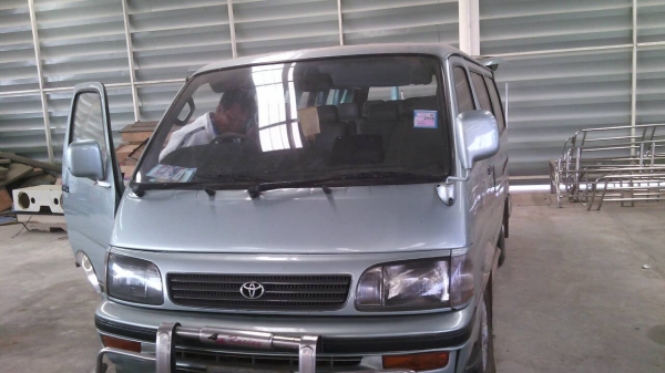 TOYOTA HIACE หัวจรวด ปี39 เครื่อง 1J กินแก้ส ภาษี58 ภายในสวย