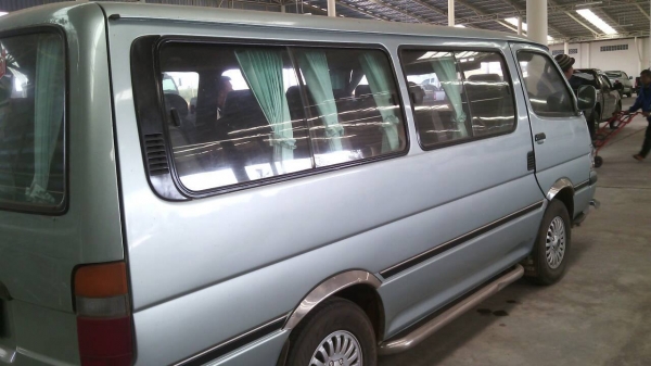 TOYOTA HIACE หัวจรวด ปี39 เครื่อง 1J กินแก้ส ภาษี58 ภายในสวย