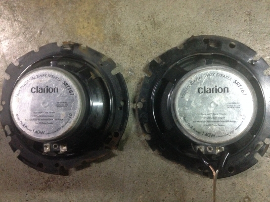 Clarion SRT167 แกนร่วม 3 ทาง เก่าญี่ปุ่น