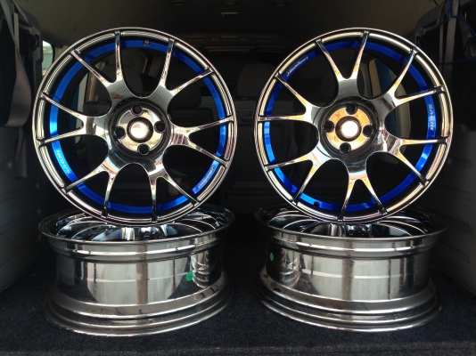 แม็กมือสอง โรงงานสภาพดี ขอบ 17/7 4/100  ชุดละ 7,000 บาท ( 4 วง )