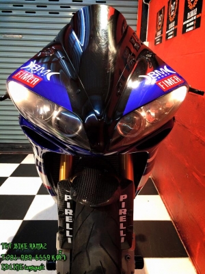 T&amp;T BIKE RAMA2 เอารถเทพๆมาขายYAMAHA R1 ปี2004 สเปคเมกา ทะเบียนแท้ๆโอนขนส่งแต่งทั้งคันราคา369000บาทไทย