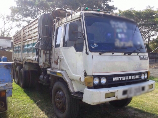 ขายรถบรรทุกสิบล้อดัมพ์ MITSUBISHI MA เครื่องเดิม 6D16-195 แรง 2 เพลา กระบะดัมพ์เหล็ก