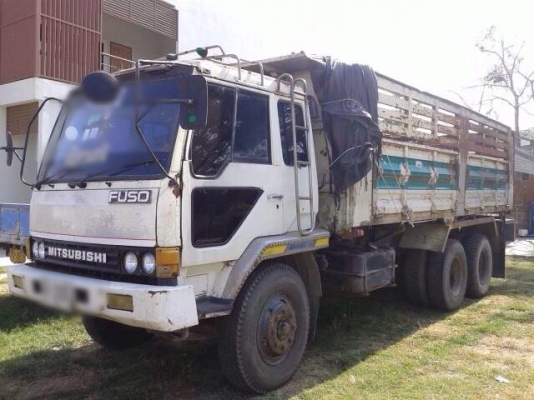 ขายรถบรรทุกสิบล้อดัมพ์ MITSUBISHI MA เครื่องเดิม 6D16-195 แรง 2 เพลา กระบะดัมพ์เหล็ก