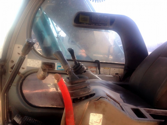 ***ขายแล้วครับขอบคุณ Truck2hand ขายแบคโฮ KOBELCO MARK V(5) SK120 S.No.LP13328 เครื่องเดิม ปั้มเดิม ไฟฟ้าครบ เครื่องดีแรงดี แน่น ปั้มดีแรง ทำงานดี เร็ว คล่องตัว บูมอาร์มสวยไม่มีปะไม่มีดาม บุ้งกี๋ดียังหนา เอวดีแน่น ช่วงล่าง80\% โซ่ดีหนา แทร็กหนาครบ เฟรมดีสวย