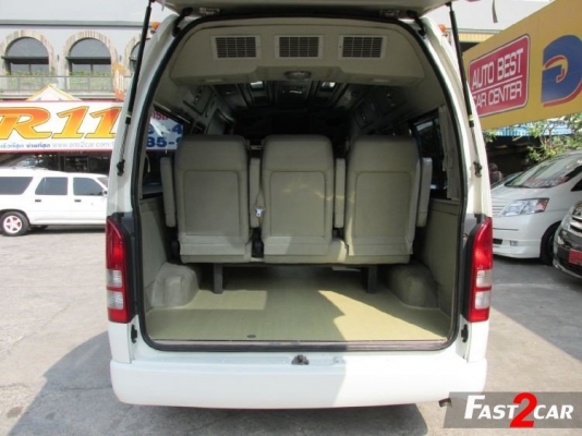 ขายค่ะ TOYOTA. COMMUTER ตู้ ปี2008 เกียร์ธรรมดา D4D วีไอพี  เบาะ 5 ตัว ราคาสุดพิเศษ. 689,000 บาท โทร 0922726669 ตันหยงค่ะ