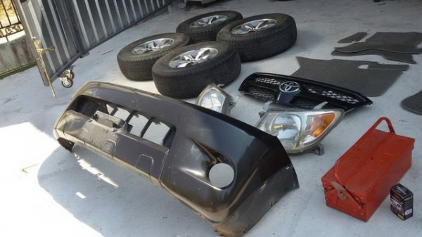 กันชนหน้า กระจังหน้า ไฟหน้า (วีโก้ 4WD)