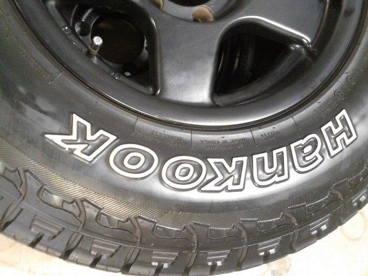 265/70R16 HANKOOK DYNAPRO ATM ชุด 4 ล้อ ใช้งานน้อย ปี 2013 TEL.081-427-3941 265/70R16 HANKOOK DYNAPRO ATM ชุด 4 ล้อ ใช้งานน้อย ปี 2013 TEL.081-427-3941