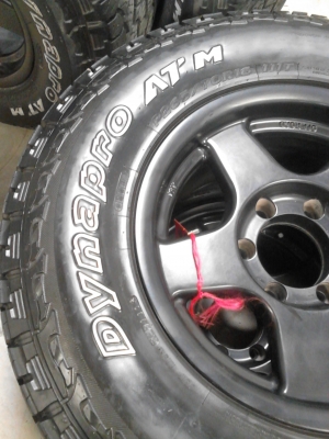 265/70R16 HANKOOK DYNAPRO ATM ชุด 4 ล้อ ใช้งานน้อย ปี 2013 TEL.081-427-3941 265/70R16 HANKOOK DYNAPRO ATM ชุด 4 ล้อ ใช้งานน้อย ปี 2013 TEL.081-427-3941