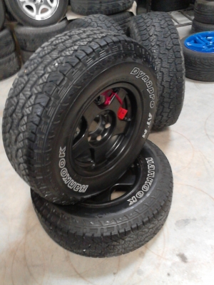 265/70R16 HANKOOK DYNAPRO ATM ชุด 4 ล้อ  ใช้งานน้อย  ปี 2013  TEL.081-427-3941