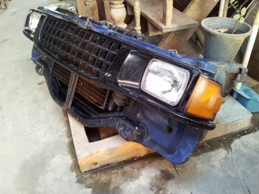 ตัดศอก mu ไม่มีกันชนหน้าครับ หม้อน้ำแผงคอยร้อนครบ