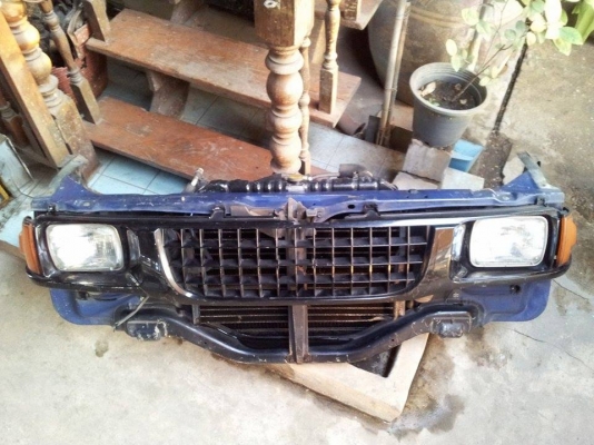 ตัดศอก mu ไม่มีกันชนหน้าครับ หม้อน้ำแผงคอยร้อนครบ