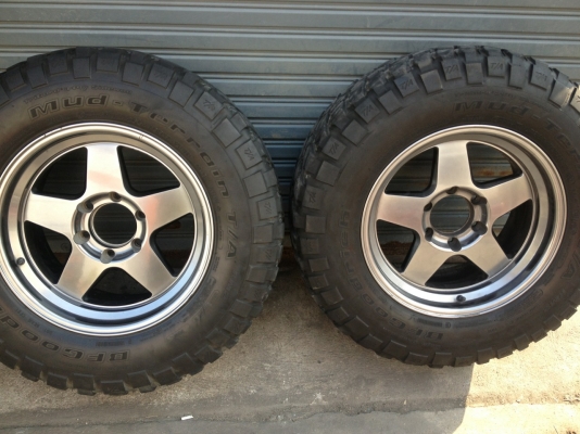 ขายล้อลายbradlay ขอบ17พร้อมยาง