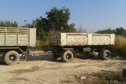 10ล้อดั้มHINO FM3M พ.ย ปี39 ติดก็าซ NGV ดั้มแม่ลูก สามมิตร