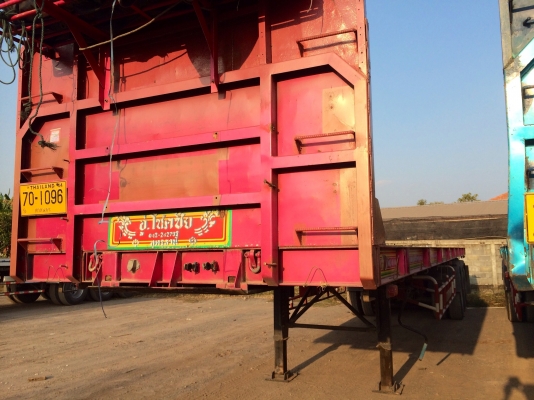 ขายด่วน   หางพื้นเรียบ  สามเพลา  สภาพดีมาก  พอๆกับของใหม่  พร้อมใช้งาน  เอกสารพร้อม