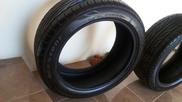 ยางดีสโตนปี14 205/45/16 ใส่ได้ไม่ถึง500กิโลเมตร