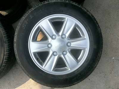 ขายล้อแม็กISUZU All New ขอบ16พร้อมยาง215/65/16 ปี13  4 ล้อ