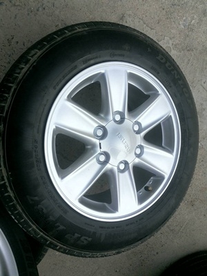 ขายล้อแม็กISUZU All New ขอบ16พร้อมยาง215/65/16 ปี13  4 ล้อ